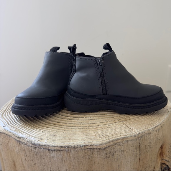 Zara Gray and Black Ankle Toddler Boots EU 24/7.5 US - Picture 5 of 14
